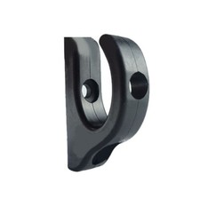 crochet porte sac trottinette plastique noir fixation par vis