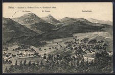 CPA Salm, Gasthof zum Grünen Kranz im Ort, Inh. Gottfried Adam 