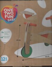 ONE TWO FUN Mon tricycle bois