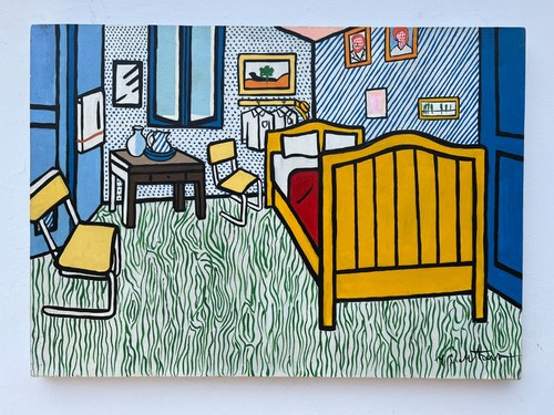 Tableau acrylique roy - tableau,