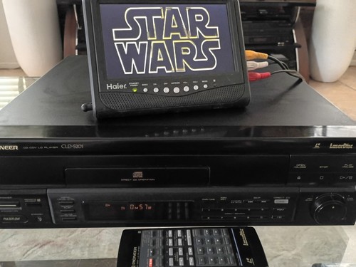 Pioneer laser disc player - pioneer,