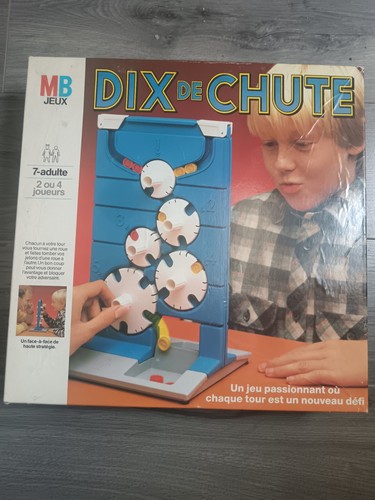 Dix chute jeu societe mb - chute,