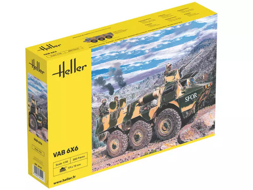 Heller vab 6x6 échelle - vab,