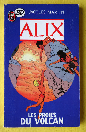 Alix proies du - bd, volcan