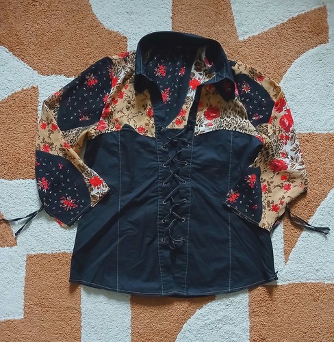 Haut vintage y2k noir - vintage,