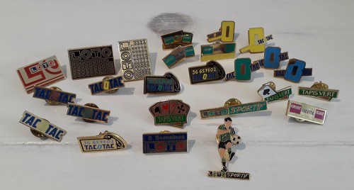 Lot pin française des - 25,