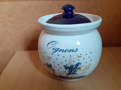 Pot oignons avec couvercle - pot,