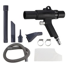 Kit d'aspirateur pneumatique 2 en 1, dépoussiéreur à air comprimé pour