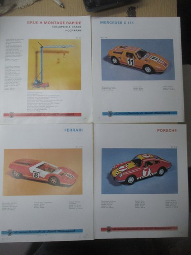 Lot planches joustra 1972 - lot,