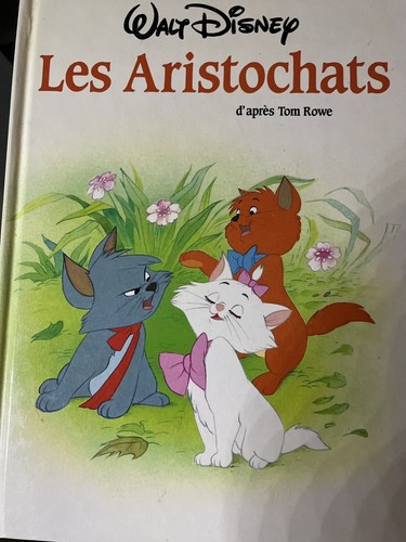Livre les aristochats walt - livre,