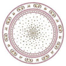 Nappe ronde Coton Enduit