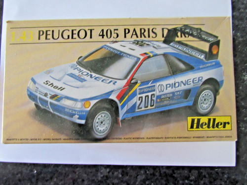 Maquette heller peugeot - heller,