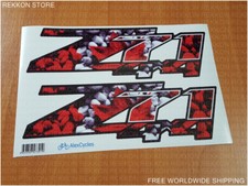 Décalcomanies quart arrière CANADA Z71 4x4 tout terrain Chevrolet LAMINÉ GMC Z 71