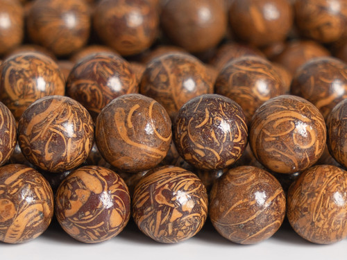 Lot perles jaspe - lot, 32