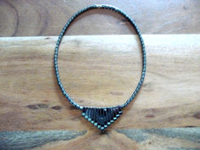 Vintage Collier en hématites