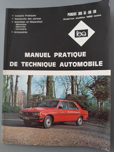 Revue technique peugeot 305 - technique,