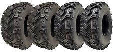 24x10.00-11 & 24x8.00-11 Atv Quad Pneus 6ply P3128 E-Mark Route Légal (Set 4)