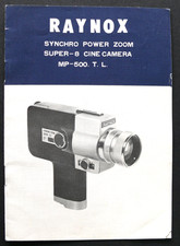 NOTICE D'EMPLOI / USER MANUAL : RAYNOX MP-500 SUPER 8 SYNCHRO POWER ZOOM