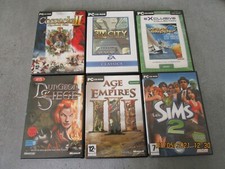 lot 6 jeux complets / PC cd