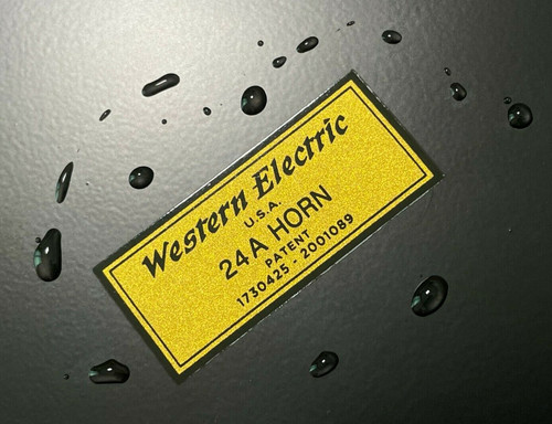 Western electric logo 24a horn - electric,