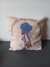 VINTAGE COUSSIN HOLLY HOBBIE 25 CM X 25 CM