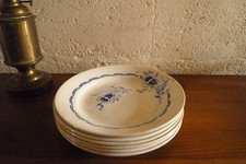 6 assiettes anciennes Saint