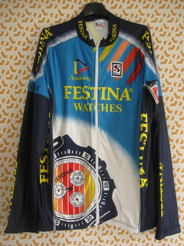 Maillot cycliste festina - cycliste,
