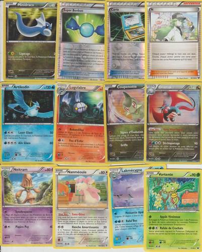 Lot x12 anciennes - , cartes