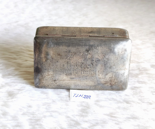 Boîte savon métal - boîte,