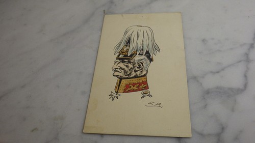 1915 caricature uniforme - 1915..caricature,