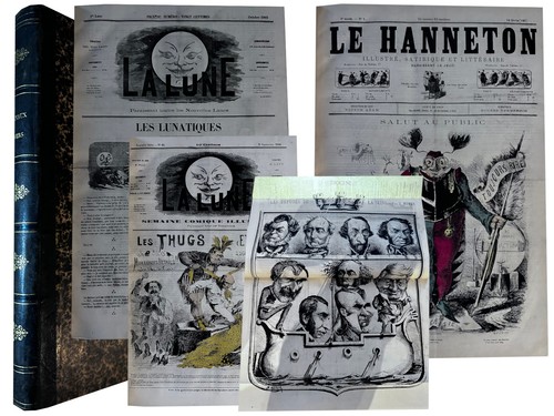Journaux satiriques la lune - satiriques, :