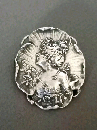 Ancienne grande broche art - grande,