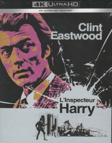 Inspecteur harry blu ray 4k - l'inspecteur,