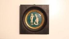 Ancien Cadre Médaillon deux
