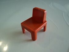 PLAYMOBIL vintage city enfants école chaise orange classe garderie du set 4324