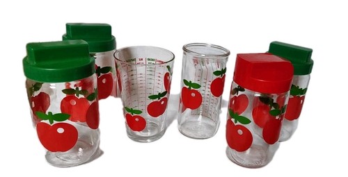 Henkel pots vintage pommes - pots,