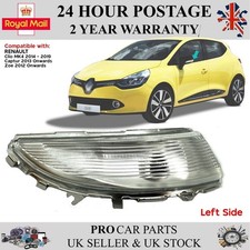 Lentille feu indicateur rétroviseur gauche Renault Clio IV Captur Zoe