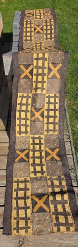 Tissu kuba africaine ancienne - tissu,