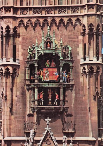 Allemagne munich glockenspiel - allemagne,