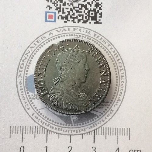 Louis xiv demi écu - xiv, demi-écu,