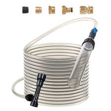 VEVOR Aspirateur à gravier pour aquarium nettoyeur à siphon en PVC de 9,1 m