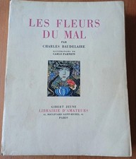 Baudelaire - LES FLEURS DU MAL - Ed. Gibert Jeune, 1935 Tirat Lim - ill FARNETI