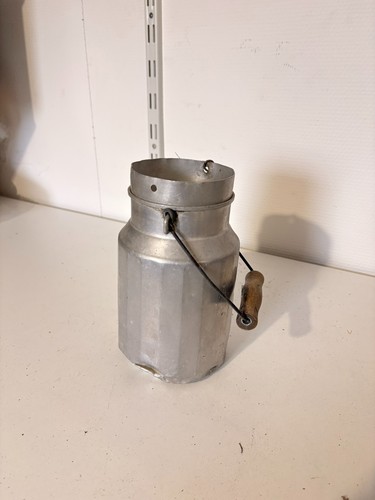 Ancien pot lait - ancien, aluminium