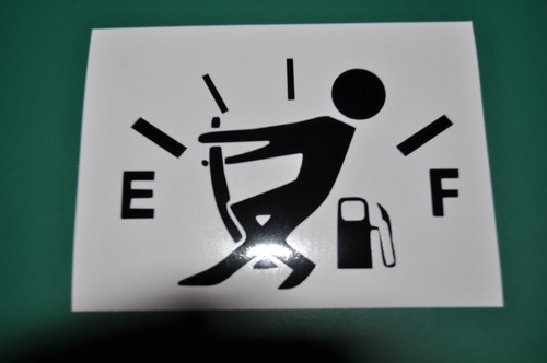 Sticker autocollant jauge - sticker,