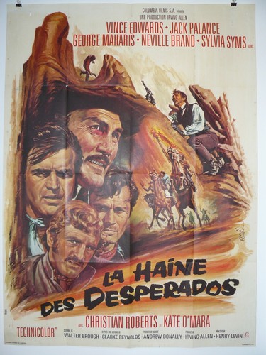 Affiche cinéma western - , la