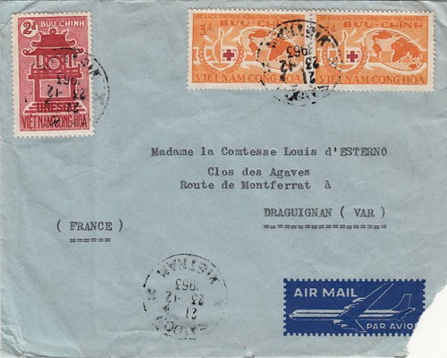 Lettre saigon vietnam croix - lettre,