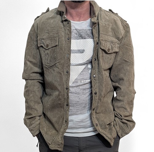 Survêtement cuir veste - survêtement, en