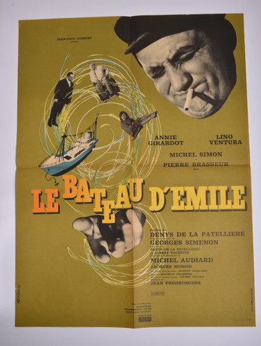 Affiche cinéma le bateau - ,