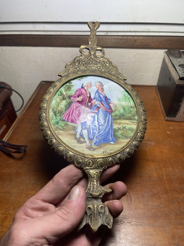 Médaillon porcelaine - médaillon,