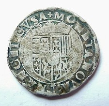 DUCHE DE LORRAINE - CHARLES III  teston Nancy